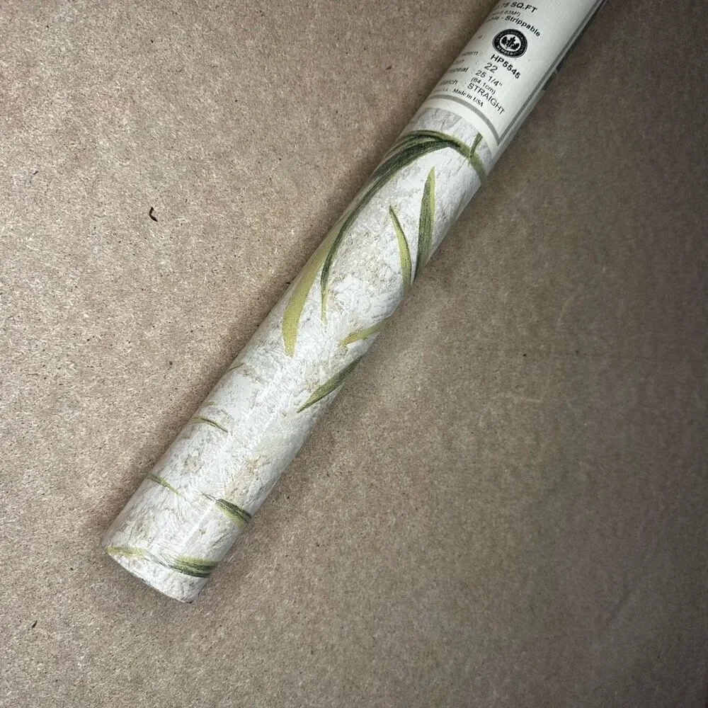 York Wallcoverings Fine Wallpaper Tropical Palm Tree HP5545 One Double Roll